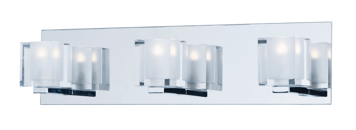 ET2 - E32033-18PC - LED Bath Vanity - Blocs LED - Polished Chrome