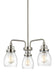 Generation Lighting. - 3114503-962 - Three Light Chandelier - Belton - Brushed Nickel