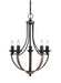 Generation Lighting. - 3280405EN-846 - Five Light Chandelier - Corbeille - Stardust