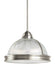 Generation Lighting. - 65061EN3-962 - Two Light Pendant - Pratt Street Prismatic - Brushed Nickel