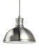 Generation Lighting. - 65087EN3-962 - Three Light Pendant - Pratt Street Metal - Brushed Nickel