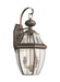 Generation Lighting. - 8039EN-71 - Two Light Outdoor Wall Lantern - Lancaster - Antique Bronze