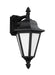 Generation Lighting. - 89825EN3-12 - One Light Outdoor Wall Lantern - Brentwood - Black