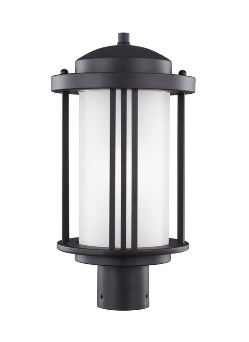 Generation Lighting. - 8247901EN3-12 - One Light Outdoor Post Lantern - Crowell - Black