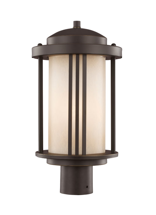 Generation Lighting. - 8247901EN3-71 - One Light Outdoor Post Lantern - Crowell - Antique Bronze