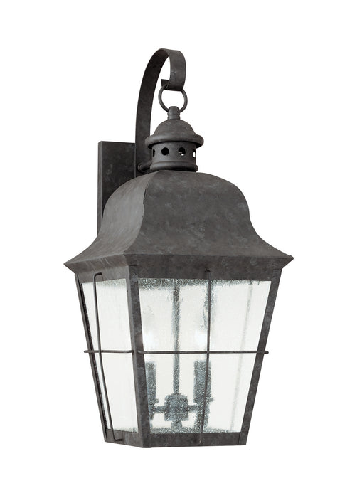 Generation Lighting. - 8463EN-46 - Two Light Outdoor Wall Lantern - Chatham - Oxidized Bronze