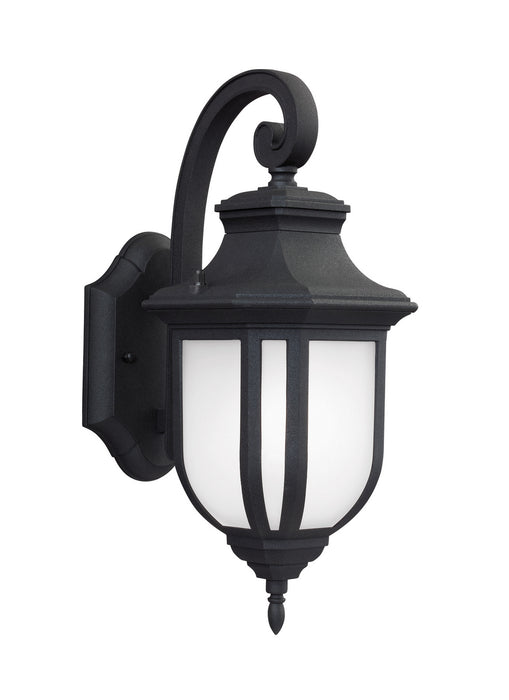Generation Lighting. - 8636301EN3-12 - One Light Outdoor Wall Lantern - Childress - Black