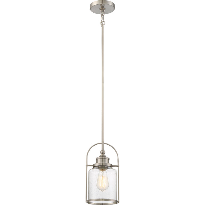 Quoizel - QPP2781BN - One Light Mini Pendant - Payson - Brushed Nickel