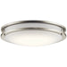 Kichler - 10786NILED - LED Flush Mount - No Family - Brushed Nickel