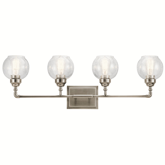 Kichler - 45593AP - Four Light Bath - Niles - Antique Pewter