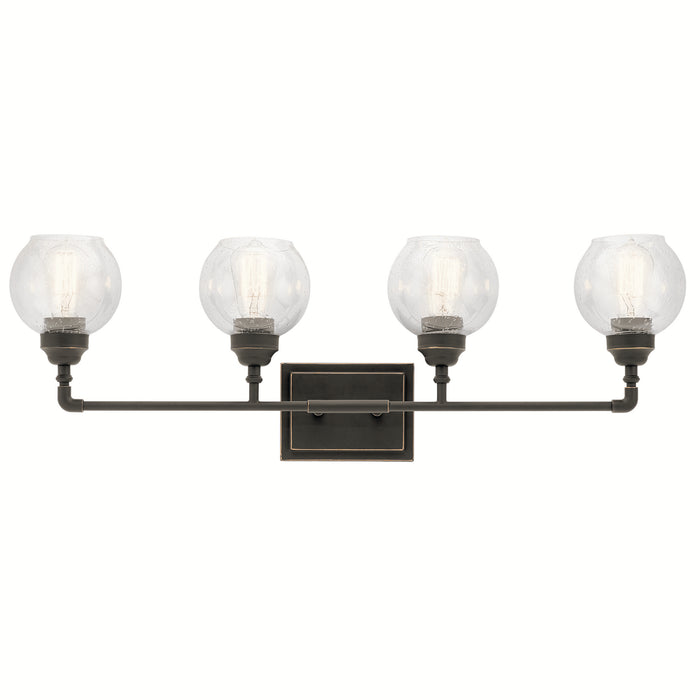 Kichler - 45593OZ - Four Light Bath - Niles - Olde Bronze