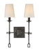 Savoy House - 9-9004-2-88 - Two Light Wall Sconce - Lorainne - Oxidized Black