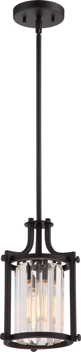 Nuvo Lighting - 60-5774 - One Light Mini Pendant - Krys - Aged Bronze