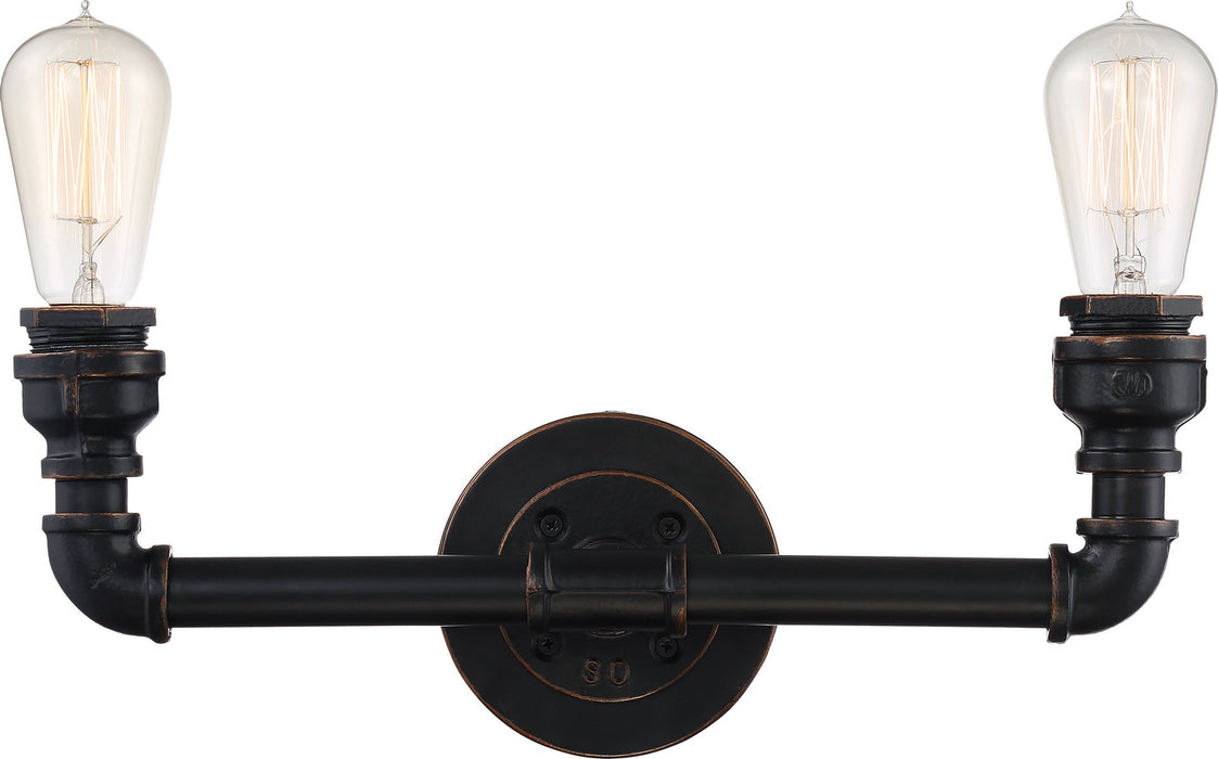 Nuvo Lighting - 60-5792 - Two Light Vanity - Iron - Industrial Bronze