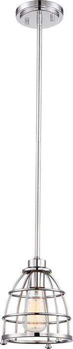 Nuvo Lighting - 60-5837 - One Light Pendant - Maxx - Polished Nickel