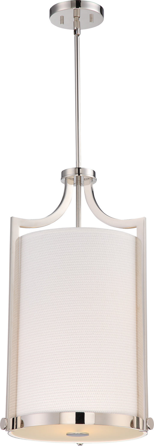 Nuvo Lighting - 60-5882 - Three Light Foyer Pendant - Meadow - Polished Nickel