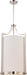 Nuvo Lighting - 60-5885 - Four Light Foyer Pendant - Meadow - Polished Nickel
