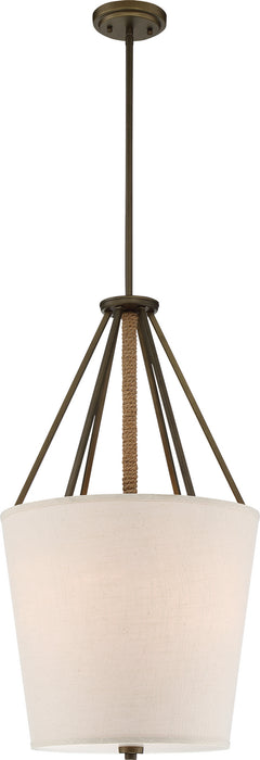 Nuvo Lighting - 60-5899 - Three Light Pendant - Seneca - Mahogany Bronze