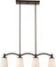 Nuvo Lighting - 60-5975 - Four Light Trestle - Laguna - Forest Bronze