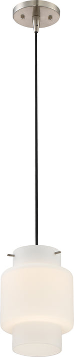 Nuvo Lighting - 62-877 - LED Mini Pendant - Del - Brushed Nickel