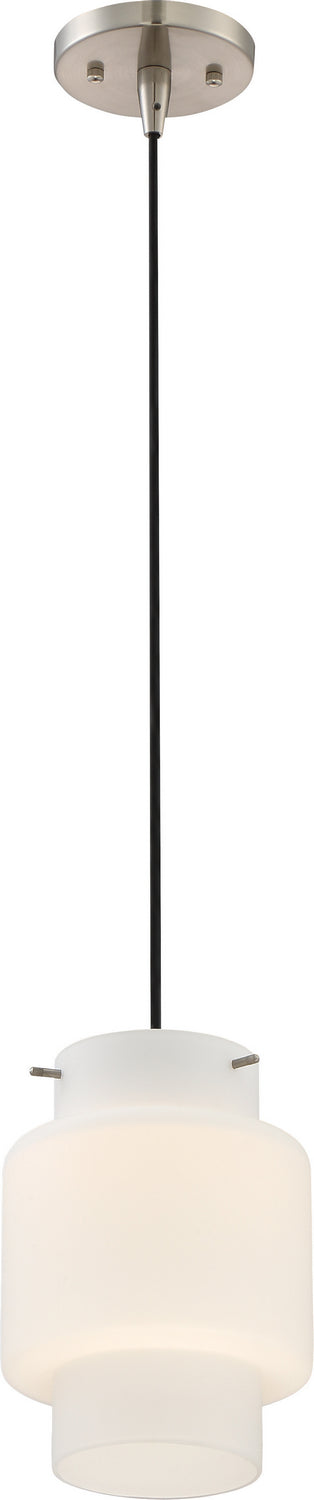 Nuvo Lighting - 62-877 - LED Mini Pendant - Del - Brushed Nickel