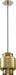 Nuvo Lighting - 62-879 - LED Mini Pendant - Del - Brushed Nickel