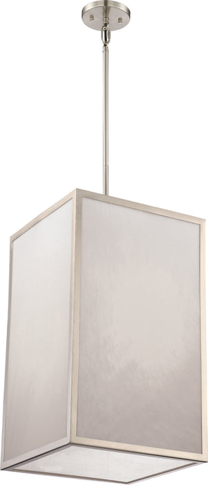 Nuvo Lighting - 62-894 - LED Foyer Pendant - Crate - Brushed Nickel