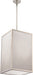 Nuvo Lighting - 62-894 - LED Foyer Pendant - Crate - Brushed Nickel