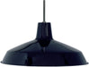 Nuvo Lighting - SF76-284 - One Light Pendant - Black / White Interior