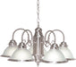 Nuvo Lighting - SF76-695 - Five Light Chandelier - Brushed Nickel