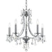 Crystorama - 5935-CH-CL-S - Five Light Mini Chandelier - Cedar - Polished Chrome