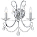 Crystorama - 6822-CH-CL-S - Two Light Wall Sconce - Othello - Polished Chrome