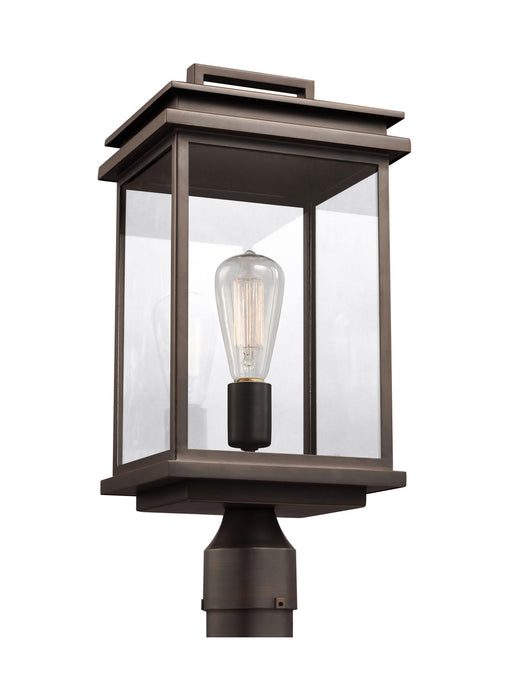 Visual Comfort Studio - OL13607ANBZ - One Light Outdoor Post Lantern - Glenview - Antique Bronze