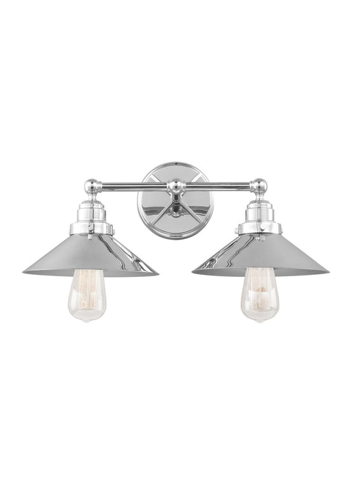 Generation Lighting. - VS23402CH - Two Light Vanity - Hooper - Chrome