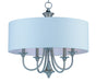 Maxim - 10015WLSN - Five Light Pendant - Bongo - Satin Nickel