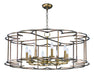 Maxim - 24734BZF - Eight Light Chandelier - Helix - Bronze Fusion