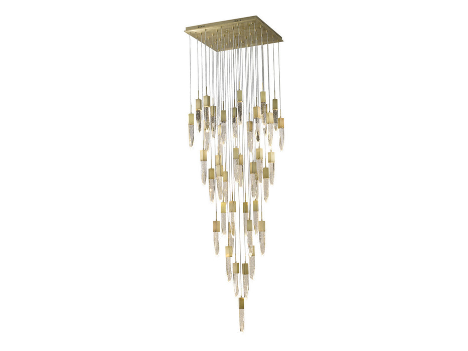 Avenue Lighting - HF1903-41-AP-BB - 41 Light Flush Mount Pendant - The Original Aspen - Brushed Brass