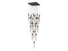 Avenue Lighting - HF1904-25-GL-DBZ - 25 Light Flush Mount Pendant - The Original Glacier Avenue - Dark Bronze