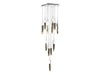 Avenue Lighting - HF1905-13-AP-CH - 13 Light Flush Mount/Pendant - The Original Aspen - Chrome