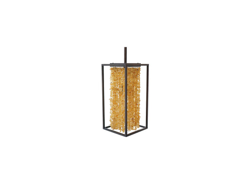 Avenue Lighting - HF9001-DBZ - One Light Wall Sconce - Soho - Dark Bronze Finish With Natural Citrine Nuggets