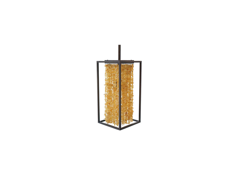 Avenue Lighting - HF9001-DBZ - One Light Wall Sconce - Soho - Dark Bronze Finish With Natural Citrine Nuggets