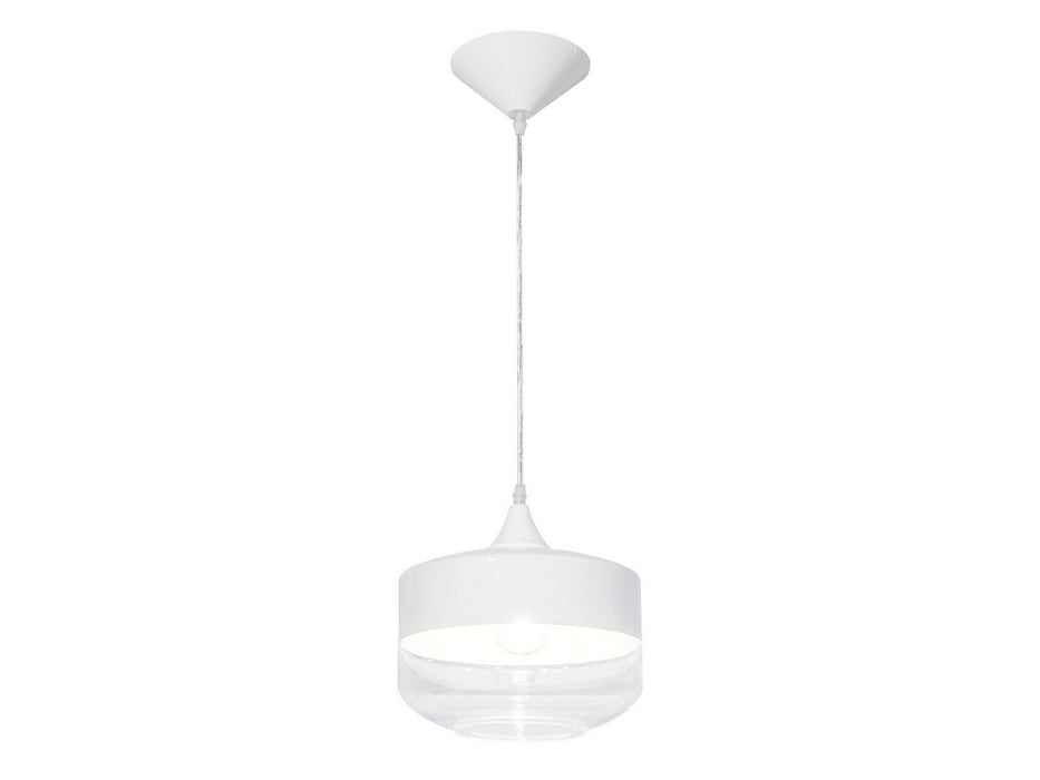 Avenue Lighting - HF9113-WHT - One Light Pendant - Robertson Blvd. - White