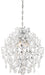 Minka-Lavery - 3156-77 - Four Light Chandelier - Isabella'S Crown - Chrome