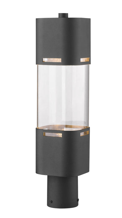 Z-Lite - 562PHBR-BK-LED - LED Outdoor Post Mount - Lestat - Black