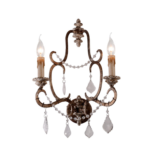 Terracotta Designs - W8049-2S - Two Light Wall Sconce - Ballerina - Rustic Sikver