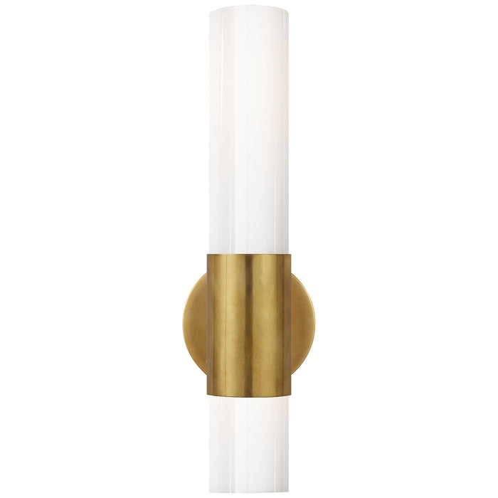 Visual Comfort Signature - ARN 2611HAB-WG - Two Light Wall Sconce - Penz - Hand-Rubbed Antique Brass