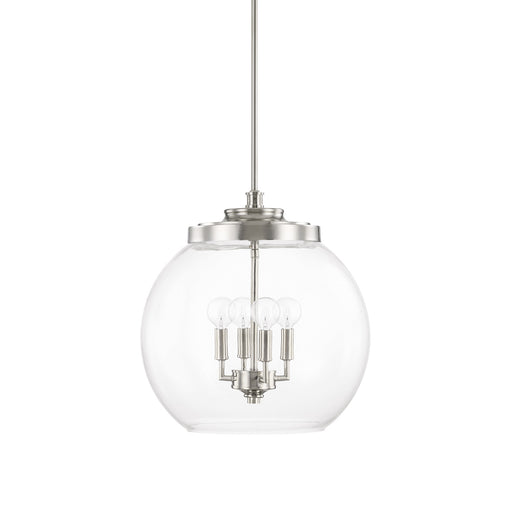 Capital Lighting - 321142PN - Four Light Pendant - Mid Century - Polished Nickel