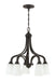 Craftmade - 41915-ESP - Five Light Chandelier - Grace - Espresso