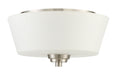 Craftmade - 41982-BNK - Two Light Flushmount - Grace - Brushed Polished Nickel