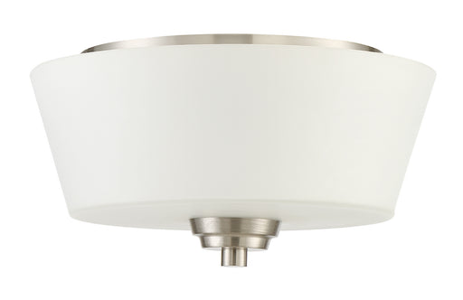 Craftmade - 41982-BNK - Two Light Flushmount - Grace - Brushed Polished Nickel